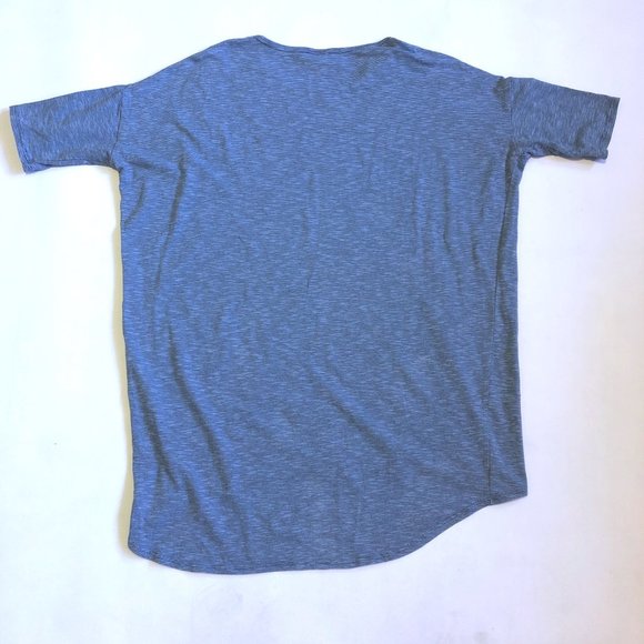 LuLaRoe Classic Blue Striped Tee | S - Picture 2 of 2